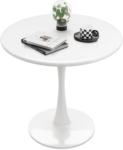 White round dining table - dining,