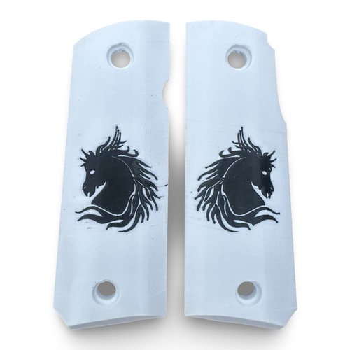 1911 pistol grips white - pistol,