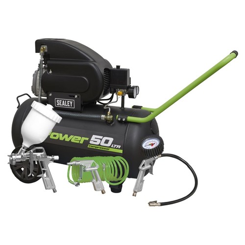 Sealey air compressor 50l - sealey,