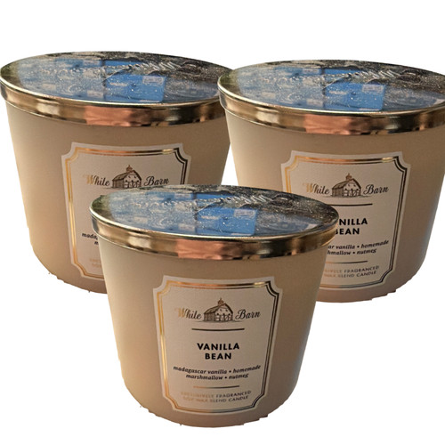 Pack white barn vanilla bean - 3,