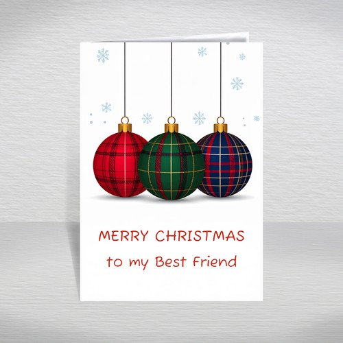 Scottish christmas card for - scottish,