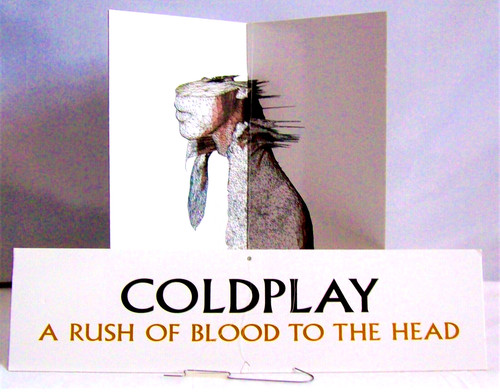 Coldplay promo shop hanging - shop,