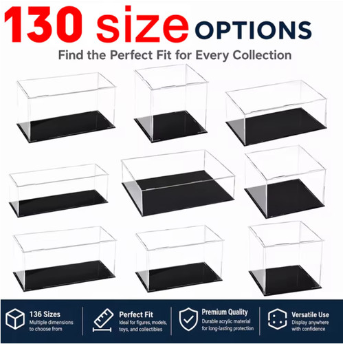 Large size clear acrylic - large,
