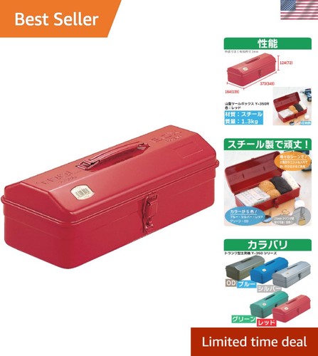 Versatile red tool box - red,