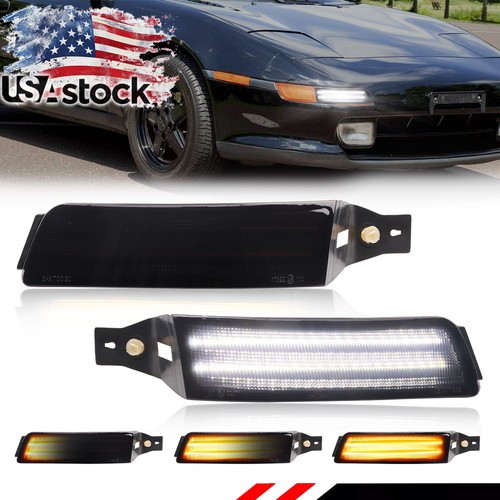 Smoked switchback led parking - smoked,