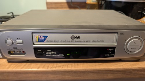 Tested and working vcr vhs - tested, lg