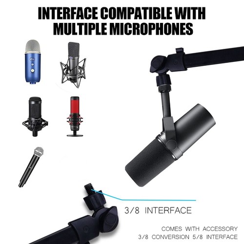 360 rotation microphone boom - 360°,