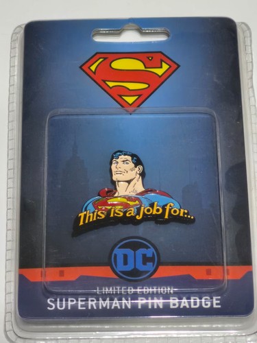Superman limited edition pin - limited,