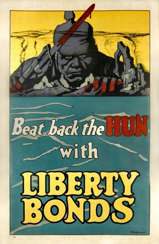 Liberty bond poster ww1 - liberty,