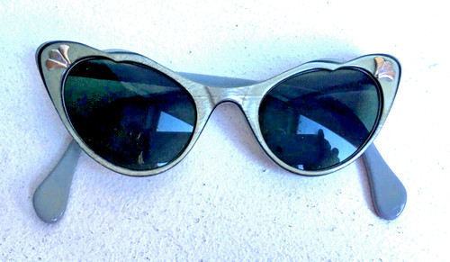 Vintage 50s marbled grey - vintage,