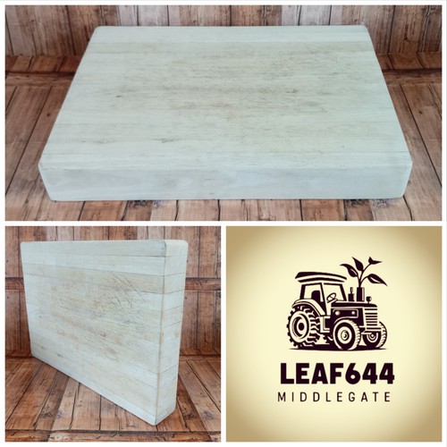 Genuine wooden butchers block - butchers,