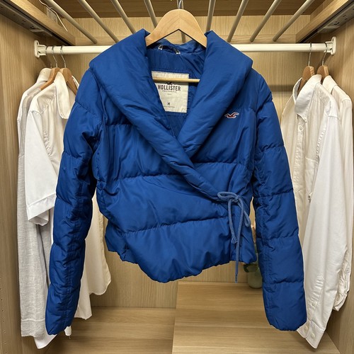Hollister down puffer coat - hollister,