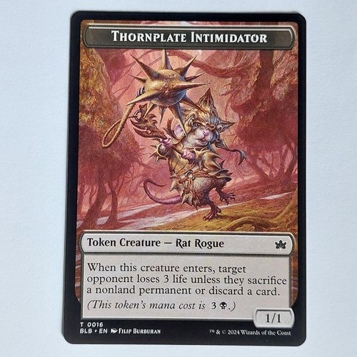 Thornplate intimidator token - thornplate,