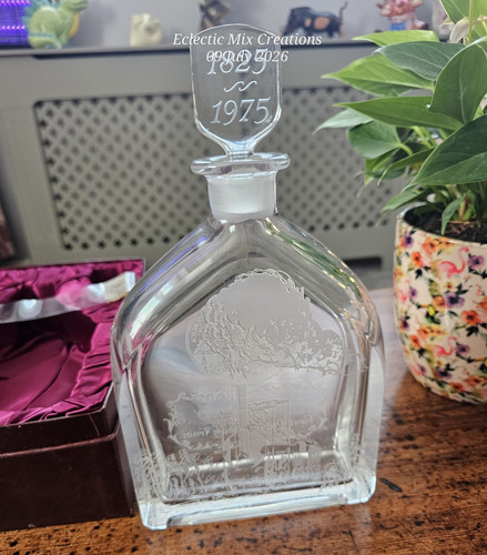 Orrefors crystal decanter - crystal,