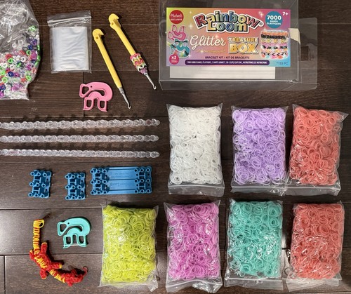 Lot rainbow loom - lot, rubber