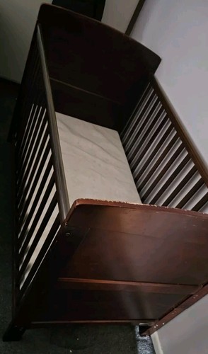 Obaby grace dark pine cot - obaby,