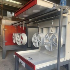 Alloy wheel set oven - (, "oven"