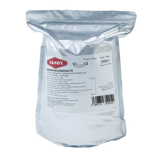 Aksoy baking soda 3kg - soda, 2.3kg