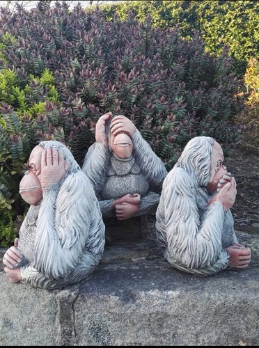 Wise monkeys set - 3,