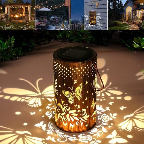 Solar butterfly lantern - solar,