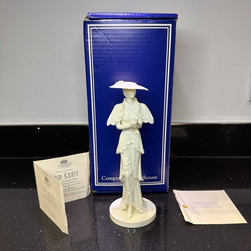 Coalport high society figurine - high,