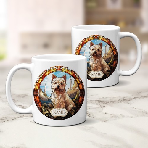 Personalised cairn terrier dog - personalised,