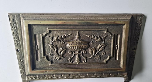 Solid brass fireplace - brass,