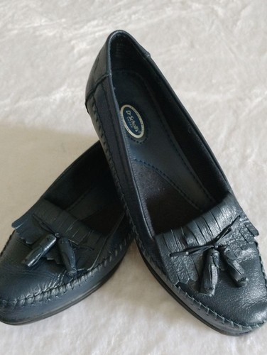 Scholl blue leather - blue,
