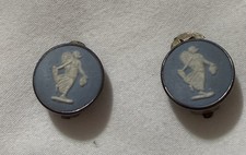 Earrings wedgwood blue - wedgwood,