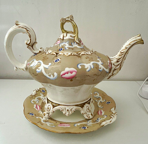 Antique capodimonte style fine - antique,