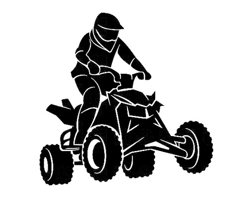 Large quad bike camper - 23",