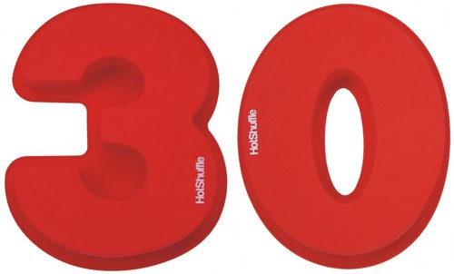 Large silicone number cake - 30,