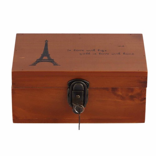 Vintage style wooden box - style,