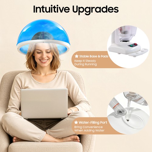 Hair steamer hooded ozone - hair,