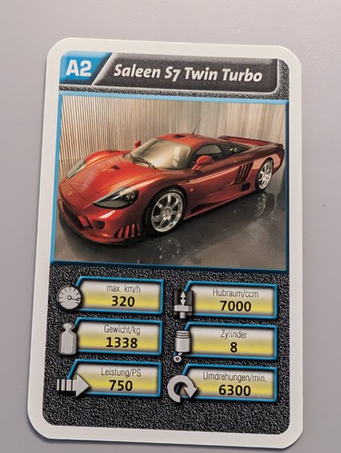 Saleen twin turbo single - s7,
