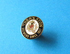 Theakston brewers pin badge - theakston,