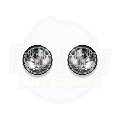 Headlight stickers honda - headlight, rc30