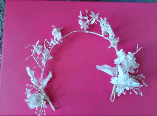True antique silk and pearl - antique,