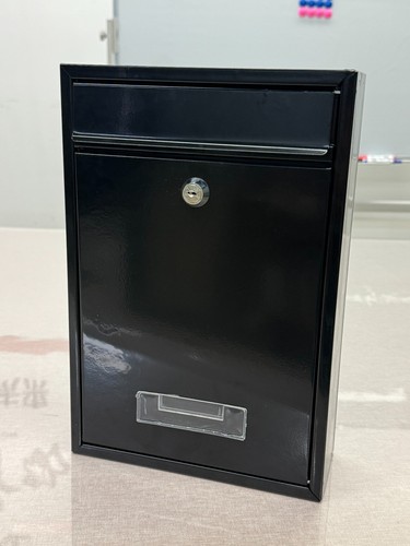 Black wall mounted - mail, box