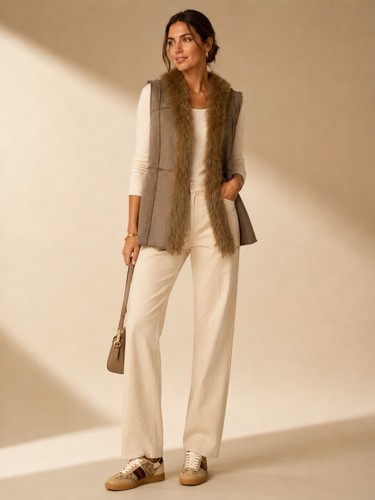 Orvis faux shearling - orvis, gilet