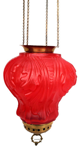 Antique victorian hanging - victorian, oil