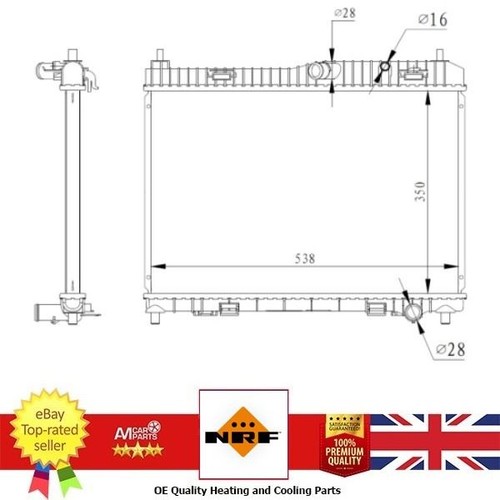Top quality radiator for ford - quality,