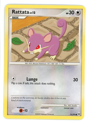Rattata arceus pokemon - 73/99,