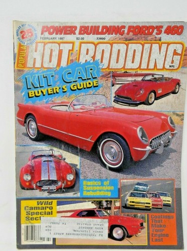 Popular hot rodding magazine - hot,