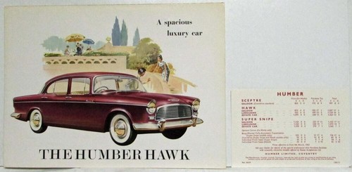 1958 humber hawk spacious - 1958,