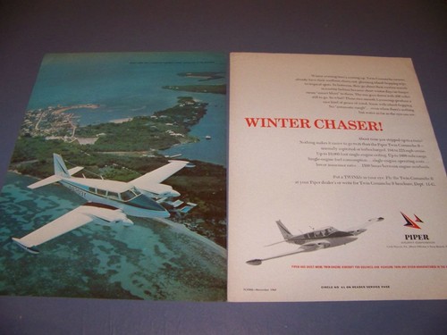 1967 piper twin comanche - comanche, b