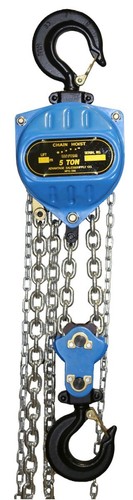 Ton chain hoist with ft - ton,