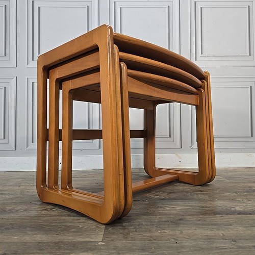 Vintage nest tables teak - tables,