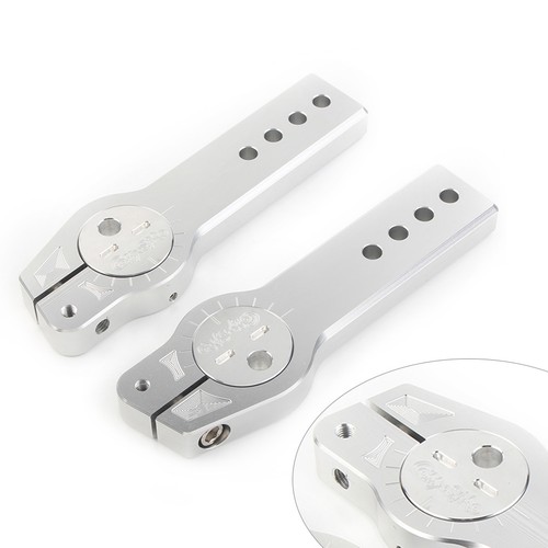 Silver rear fork adjuster - silver,