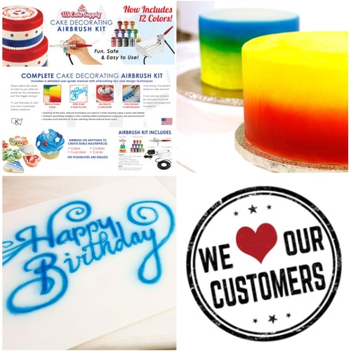 Professional cake airbrush kit - professional,
